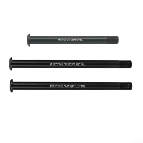 Ersatzachse für Fahrradmodelle mit 12 mm und Längenoptionen von 124 l, 168 l und 174 l P1 0 (Φ12 x 168...