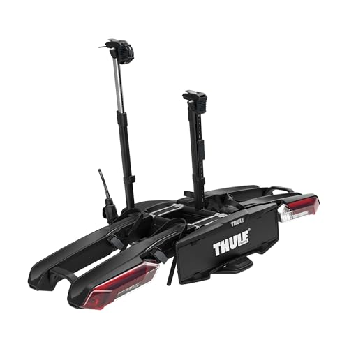 Thule Epos Fahrradträger für Anhängerkupplung 2 Fahrräder, Black