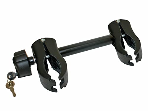 SAAKO Rahmenhalter 18cm abschließbar für Fahrradträger AHK Kupplungsträger QZPDECD224