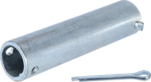 meinAnhängerersatzteil Steckachse Achse für Stützräder Stützrad Laufrad Bugrad 20x75mm