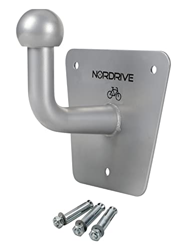 NORDRIVE N50950 Sphere-1 Universalhalterung für Fahrradträger hinten mit Anhängerkupplung, Befestigung...