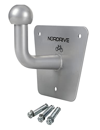 NORDRIVE N50950 Sphere-1, Universal-Halterung für Fahrradträger hinten am Anhänger, Befestigung an...