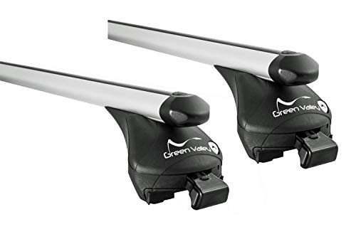 2X Fahrradträger VDP Premium Alu + Dachträger Original kompatibel mit Opel Astra H SW 5 Türer...