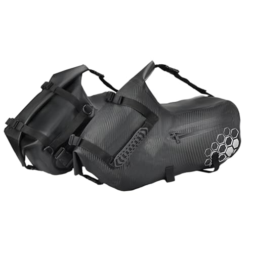 CFDEKOIB Satteltasche Moto Motorrad Satteltasche Wasserdicht Fahrradträger Motorrad Reisetasche...
