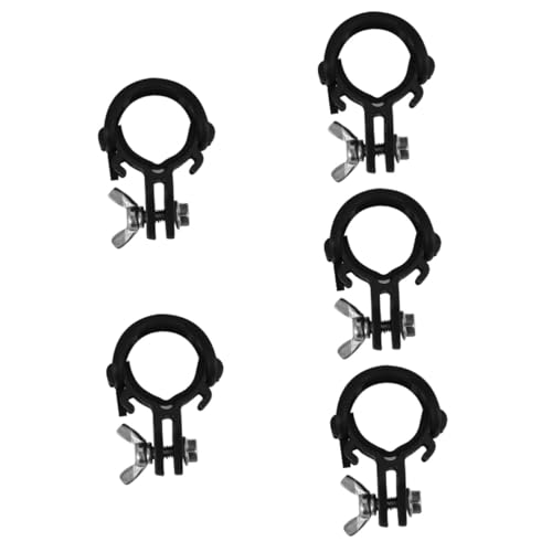 Sosoport 5 Sätze Bike -Lenker -taschenlampenhalter Radfahren Klammer Montieren Universeller...