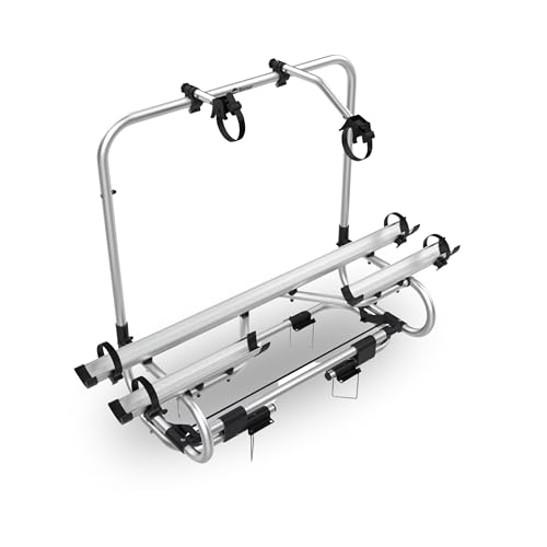 BERGER Fahrradträger Deichsel Wohnwagen | Premium 2XL Deichsel Fahrradträger für 2 Fahrräder bis 50kg...