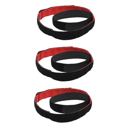 Warmhm 3 Stück Fester Nylon Riemen Fahrrad Radfixierung Rutsch Bike Wheel Bundling Belt Strap für...