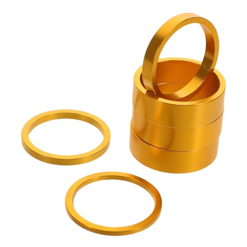Garneck 6 Stück Teiliges Fahrrad Headset Abstandshalter Set Aluminium Vorderrad Vorbau Abstandshalter...