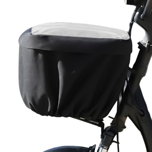 jopiuieo Hinterradkorb, wasserdichte Abdeckung, Staubschutz für Fahrradkorb, regenfester Fahrradträger...