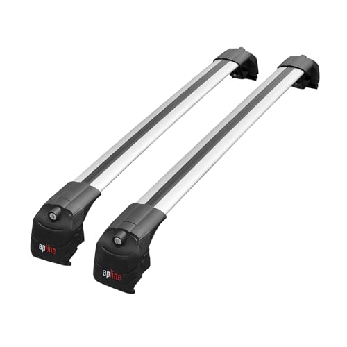 Apline Kompatibel mit A3 (8PA) Sportback 2004-2012 ACE-2 Relingträger Dachträger Auto Gepäckträger...