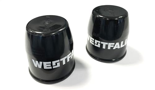 Westfalia Original Westfalia Kugelschutzkappen (2 Stück) für Anhängerkupplungen - Abdeckkappen für...