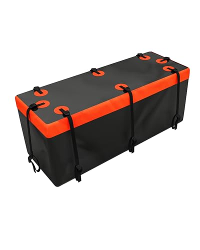 Signstek Softshell-Heckträger Hecktasche für Anhängerkupplung, Wasserdichter Heckbox, Auto Hintere...