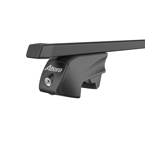Atera 048422 PKW Dachträger Signo RTD - Vierkantprofil Stahl schwarz - für Autos mit aufliegender...