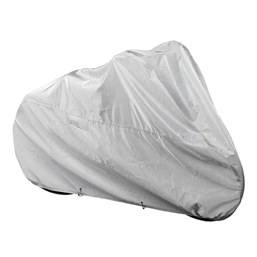Schutzhülle für Fahrräder - L200 x H120 cm Fahrradschutzhülle Wasserdicht Anti-Wasser-Band Inkl. 4...