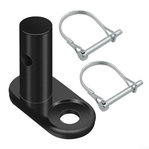 Stabile Fahrradkupplung mit Heckträger aus Karbonstahl sichern Ihre Ladung einfach (mit 2 Haken)