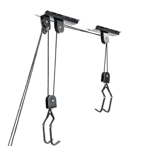 Trintion Fahrradlift, Bike Lift, Fahrradhalterung zur Deckenmontage, Deckenhalterung für Fahrräder und...
