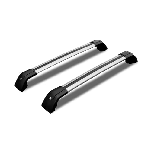 Dachgepäckträger Für VW Für Tiguan 2018-2024 Auto Dach Rack Kreuz Bars Aluminium Dach Fracht Träger...