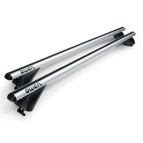 Owen 3.0 Dachträger Universal 120cm I Bündige Schiene, geschlossene Reling I Relingträger 120cm aus...