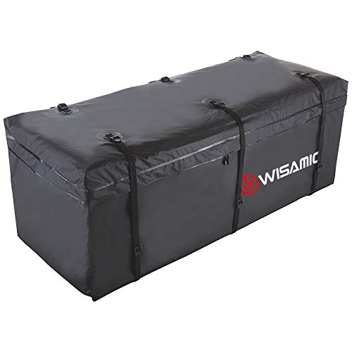 Wisamic Heckbox für Anhängerkupplung Auto Hintere Gepäcktasche: Wasserdicht Transporttasche 152 x 61x...