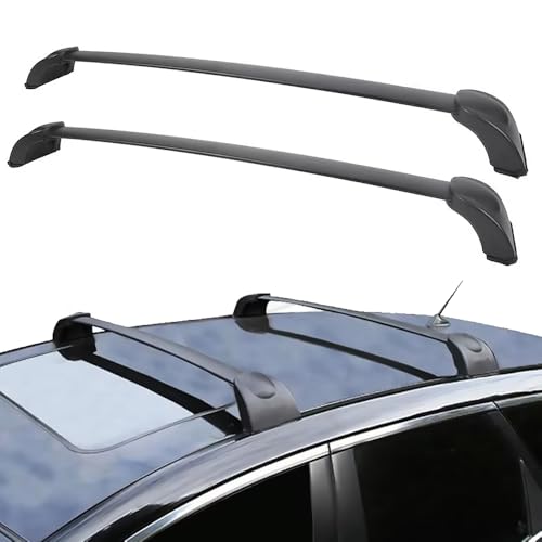 Dachträger für Mazda CX-7 2007-2012 (ohne Seitenschienen), Dachgepäckträger Auto Geschlossene Reling...
