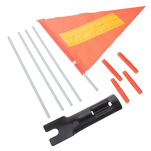 BESPORTBLE 1 Satz Fahrräder Flagge Griff Für Fahrrad Sicherheitsflagge Für Fahrrad Rad Lichter...