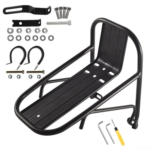 Zweifunktionaler Fahrradträger aus robuster Aluminiumlegierung, ideal für den Transport von Waren (nur...