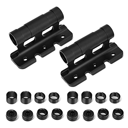 2PCS Auto Fahrrad Dachträger Gabelhalterung LKW Block Fahrradgabelhalterung Schnellspanner Fahrrad...