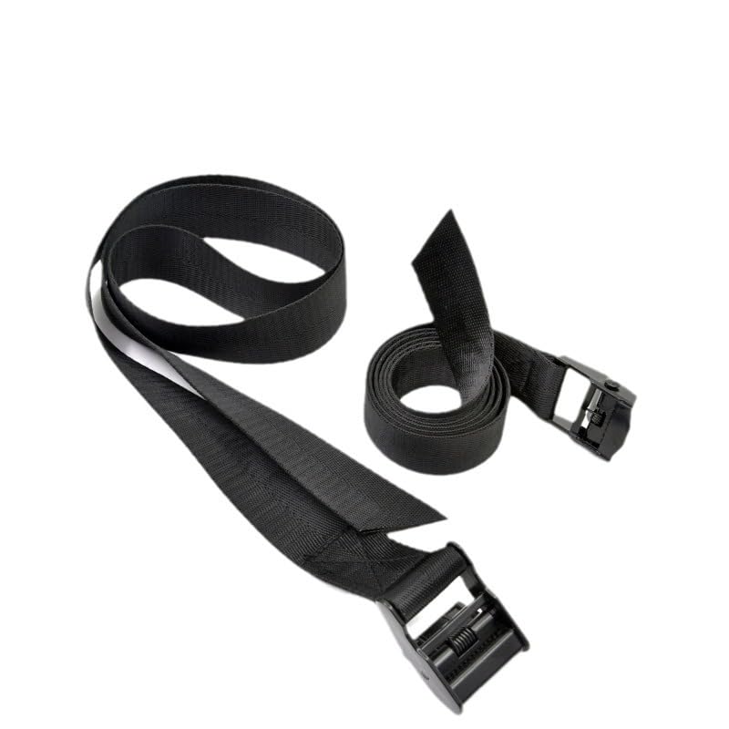 12 Stück Spanngurte 50cm Schwarz – Zurrgurte mit Klemmschloss 100kg Belastbar – Kurze Spanngurt Set...