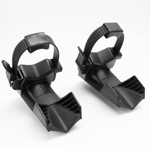 Radstopper für Fahrradträger, 2 Stück, für Reifen bis 2,35 Zoll, Schwarz, Heckträger-Zubehör für...
