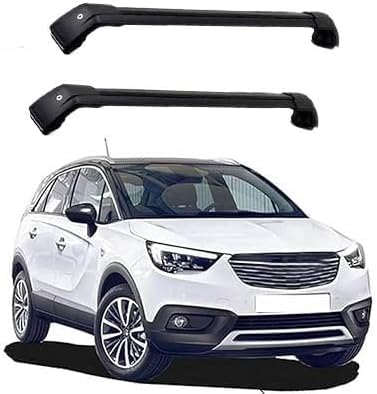 SSCOR Auto Dachgepäckträger Für OPEL Crossland X 5-dr SUV 2017 2018 2019,Anti Rost Abschließbar...