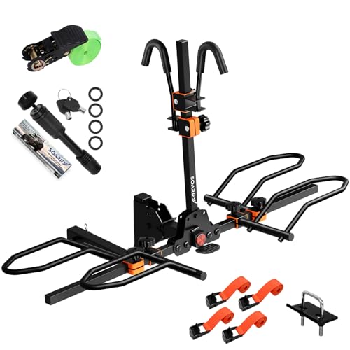 Soarify Fahrradträger mit Trittpedal für Auto, Fahrradträger, Anhängerkupplung, Fahrradträger für...