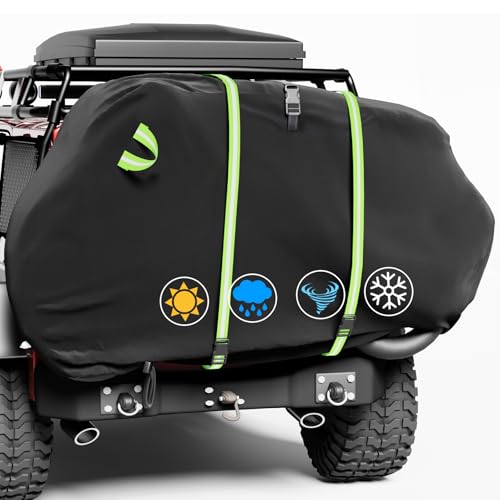 Rouzin Fahrradabdeckung für Transport von 2 Fahrräder, 210 x 96 x 120cm, 600D Heavy Duty Fahrradhülle...
