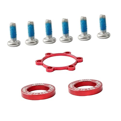 JOINPAYA 9 Stück Fahrrad Schrauben Achse Hubs Fahrrad Waschmaschine Flache Unterlegscheibe...