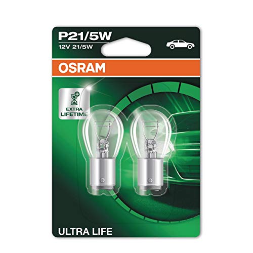 Osram Ultra Life P21/5W ,2 Stück (1er Pack) Halogen