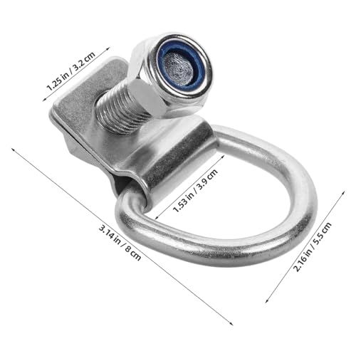 LIGIGWASH Auto Tow Hook Bohrung Schwerlast Zughaken Anhänger LKW Zugöse Zugöse Zur Ladungssicherung...