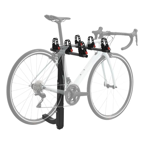 jiumxliu Fahrradträger für 3 Fahrräder bis 70 kg, Trunk Fahrradträger mit Gurten, Höhenverstellbar,...
