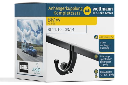 Jaeger Automotive Premium-Kit 44020315 Anhängerkupplung inkl. 13P E-Satz AHK