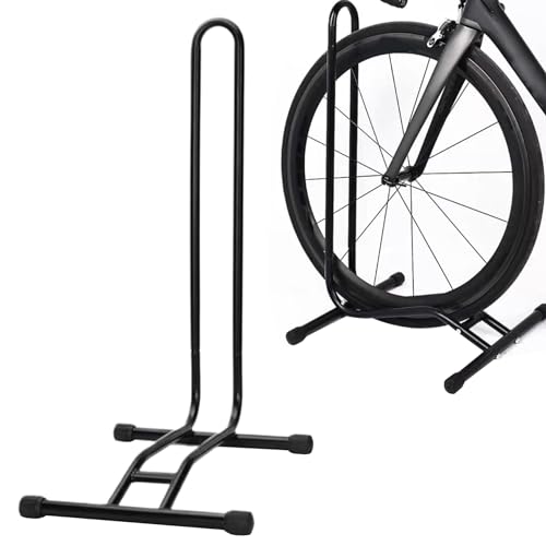 BEAHING Fahrradständer für 2 Fahrräder, L-förmiger Fahrradträger, platzsparender, langlebiger...