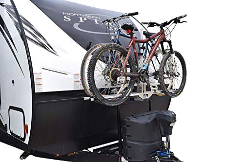 Futura GP Wohnmobil-Fahrradträger für Reiseanhänger, Zunge, A-Rahmen, Fahrradkupplung, Halterung (5,1...