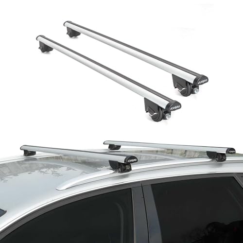 Dachträger für Audi A4 Avant 2016-2025 Gepäckträger 100kg TÜV Aluminium Grau