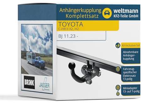 Jaeger Automotive Premium-Kit 44250311 Anhängerkupplung inkl. 13P E-Satz AHK