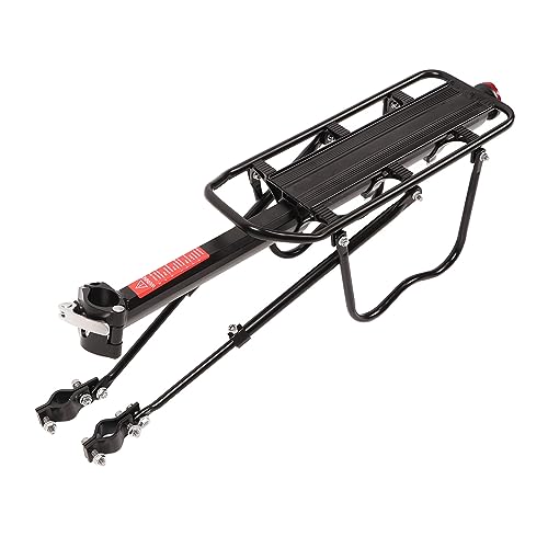 ZJchao Einstellbarer Fahrrad Heck -Rack Universal Bike Carrier Rack Leichtes Aluminiumlegierung...