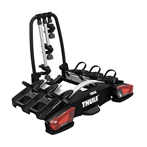 Thule VeloCompact F Fahrradträger für FIX4BIKE Anhängerkupplung 3 Fahrräder, Ùnica, Mehrfarbig...