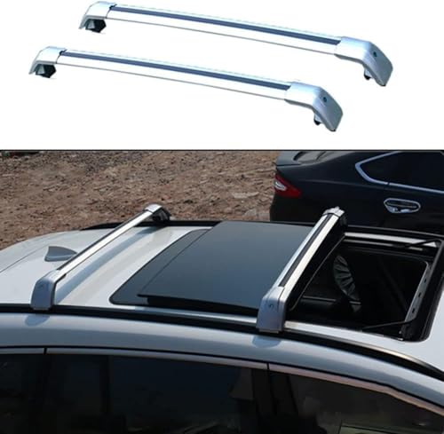 Auto Dachträger für Skoda Fabia Wagon Estate 2014-2019,Hochwertig Aluminium LastenträGer...