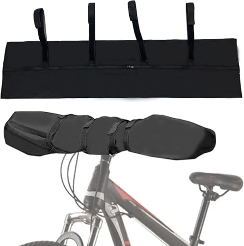 Lenkerabdeckung für E-Bike-Transportschutz, (90,9 x 22,9 cm) breite Lenker-Schutzhülle, Lenkerhaube,...