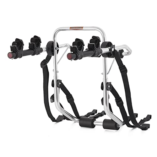 Rockland Fahrradträger aus Aluminium, mit verstellbaren Klettverschlüssen und Schutzpolstern für...