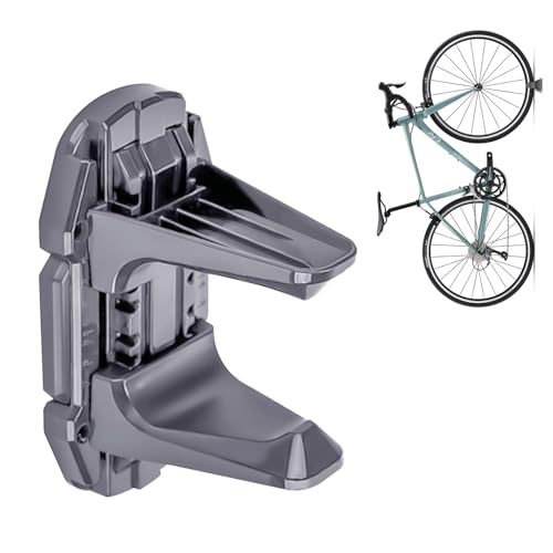 ENLEE Fahrradträger, Garage, Wandhalterung, Fahrradträger mit Stopper, vertikaler Fahrradhaken für...
