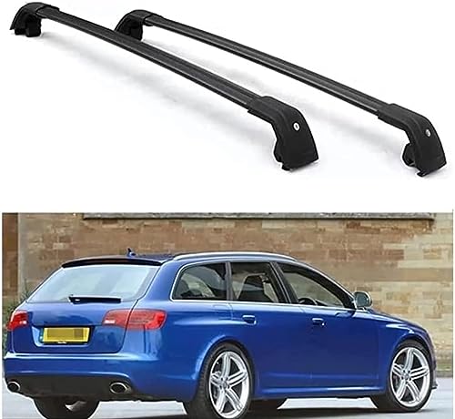 DRYFAL DachträGer RelingträGer für Audi A6 Avant Estate C6 2005-2010 Dachgepäckträger Aluminium mit...