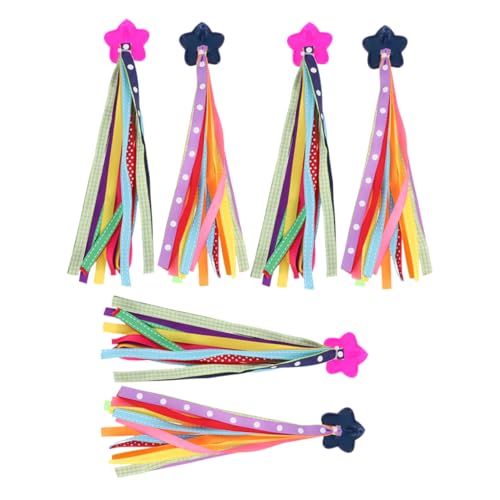 BESPORTBLE 3Paare Bunte Quaste Bänder für Scooter Zubehör für Fahrradlenker Dekorative Streamer für...