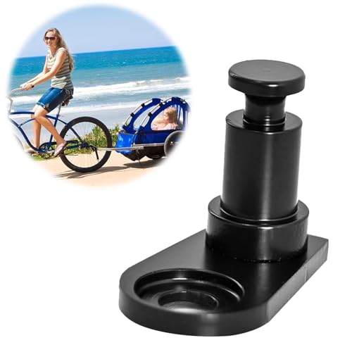 Fahrradanhänger Kupplung, Universal Kupplung für Kid/Kid Plus ab 2016, Adapter Fahrradanhänger,schwarz...